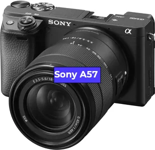 Ремонт фотоаппарата Sony A57 в Тюмени